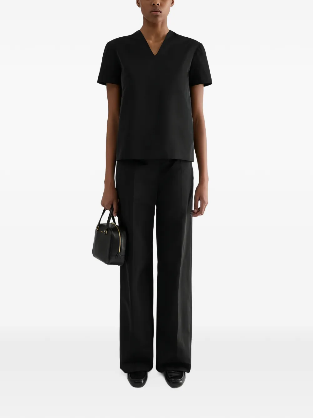 Jil Sander Technische Razmir broek Zwart