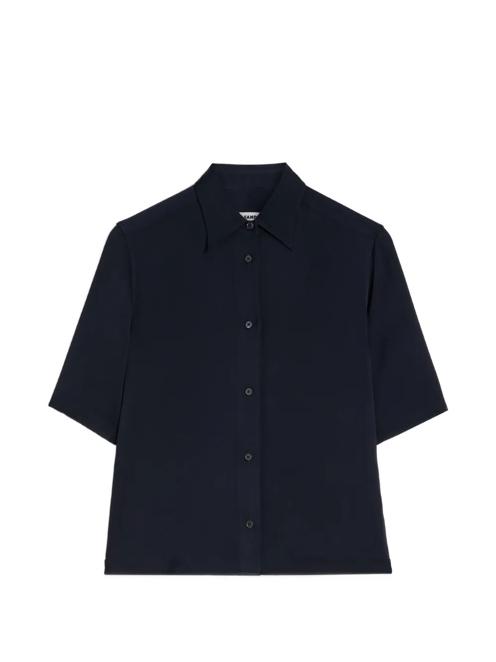Jil Sander Envers Satin shirt - Blue