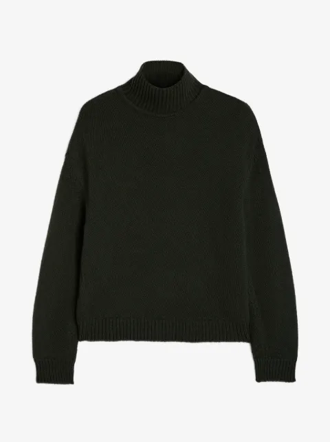 Jil Sander chunky-knit high-neck sweater