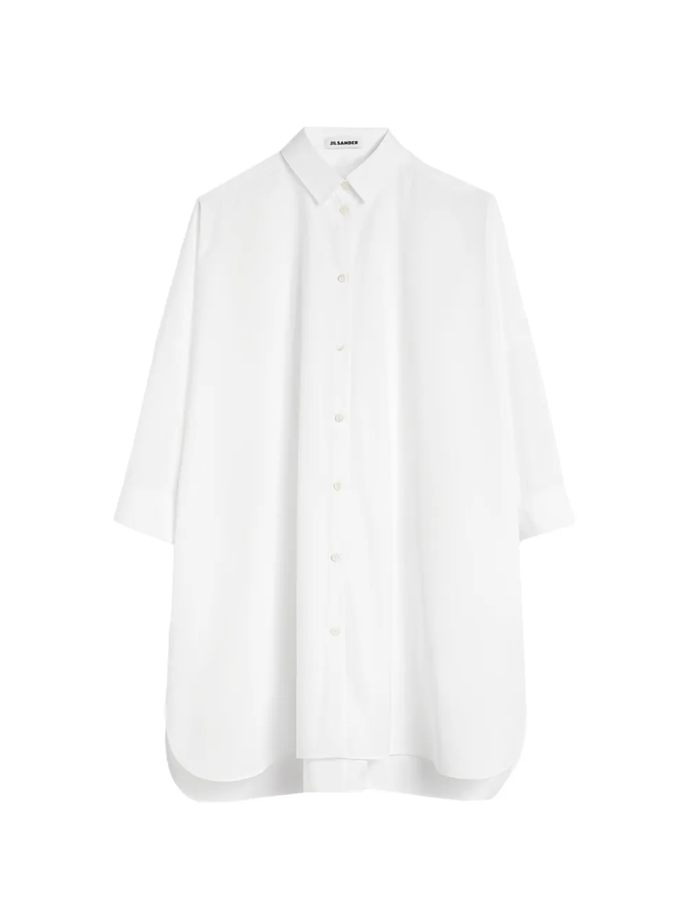 Jil Sander cotton shirt - White