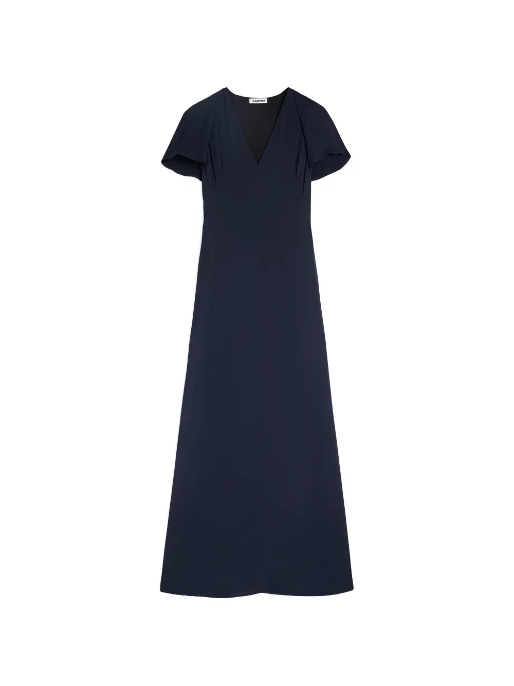 Jil Sander Abito con scollo a V - Blu