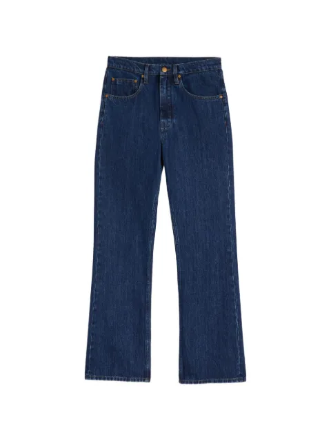 Jil Sander jean à coupe évasée