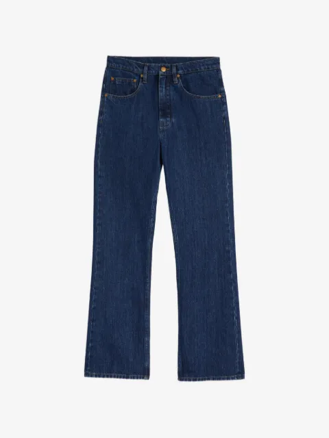 Jil Sander flared cotton jeans