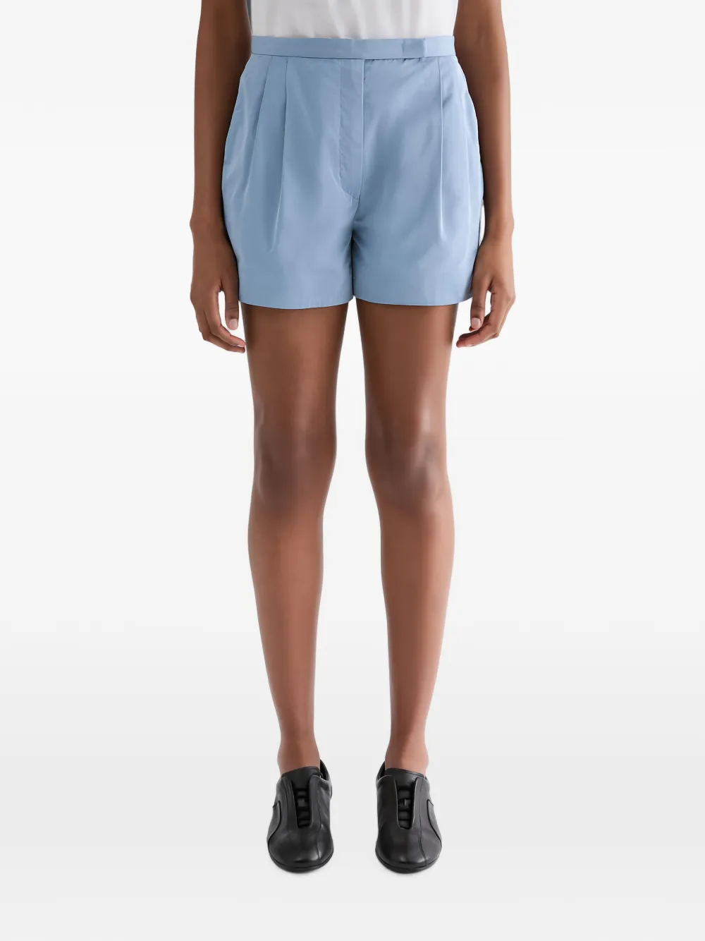 Jil Sander Shorts con pieghe - Blu