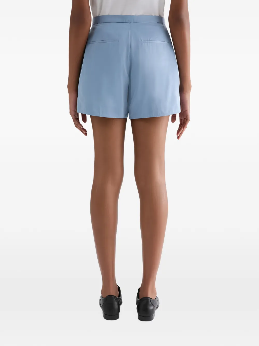 Jil Sander Geplooide shorts Blauw