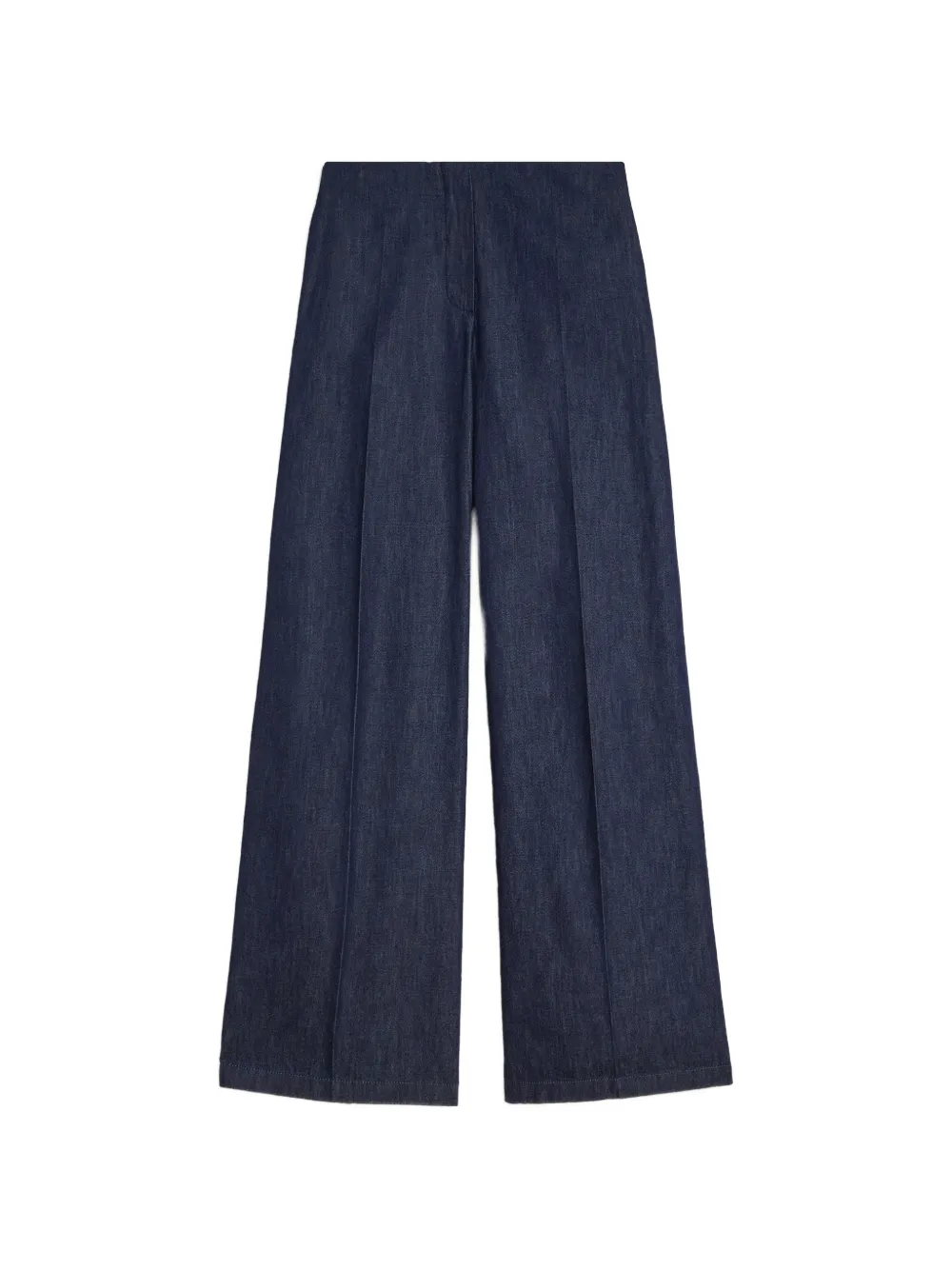 Jil Sander Chambray straight-leg trousers - Blu
