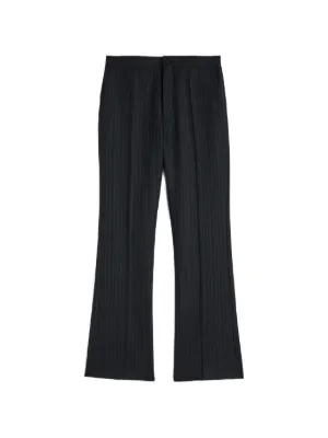 Marni Black Wool wide-leg Trousers | Black | FARFETCH NO