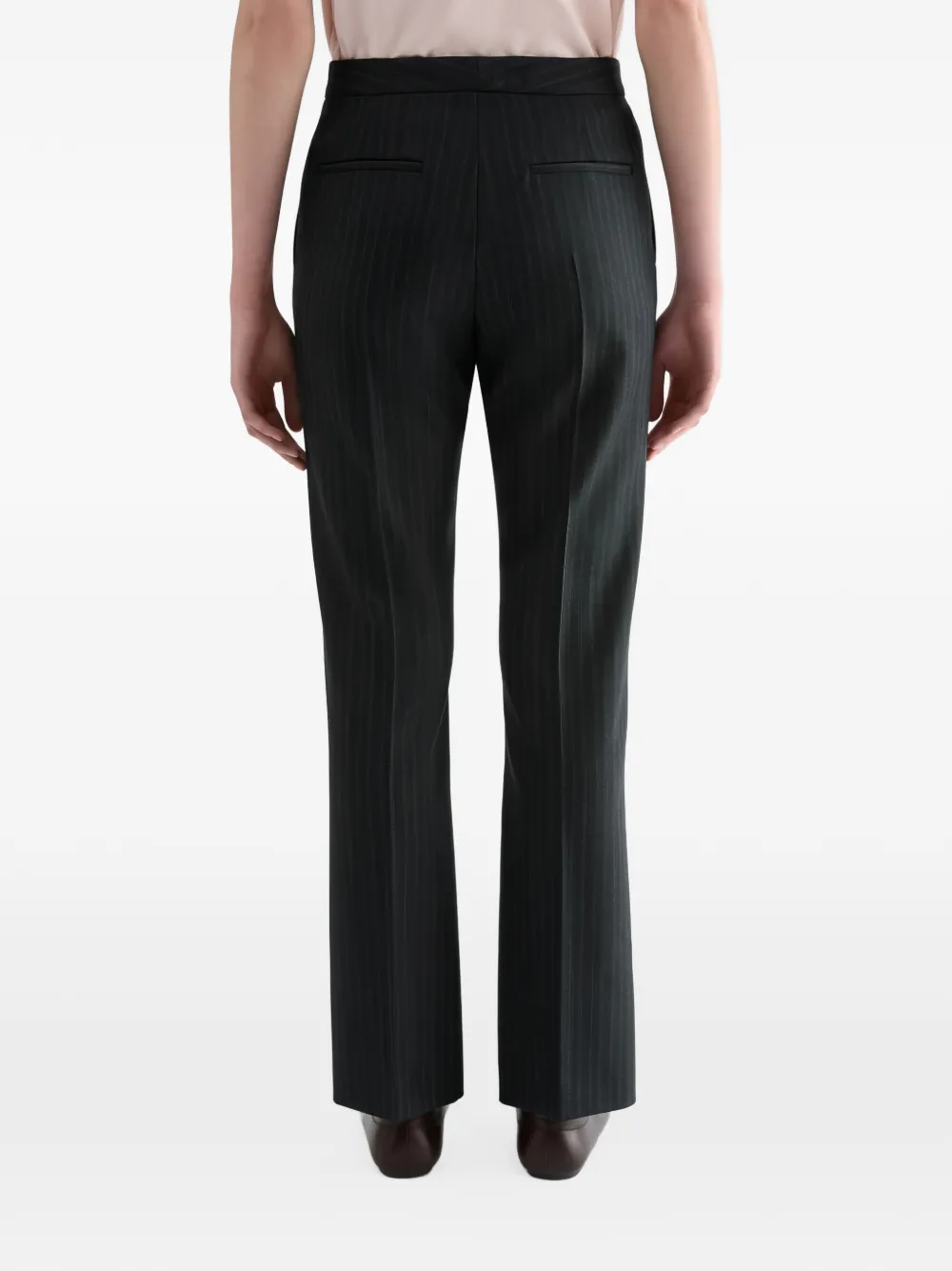Jil Sander Wollen broek Blauw