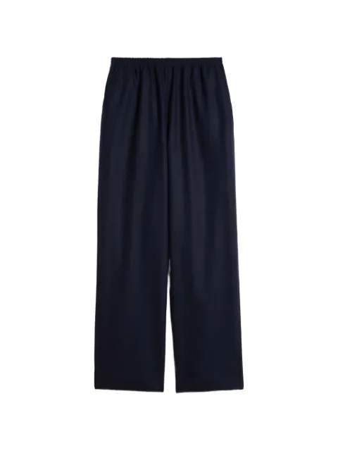 Jil Sander pantalones de franela y lana merino