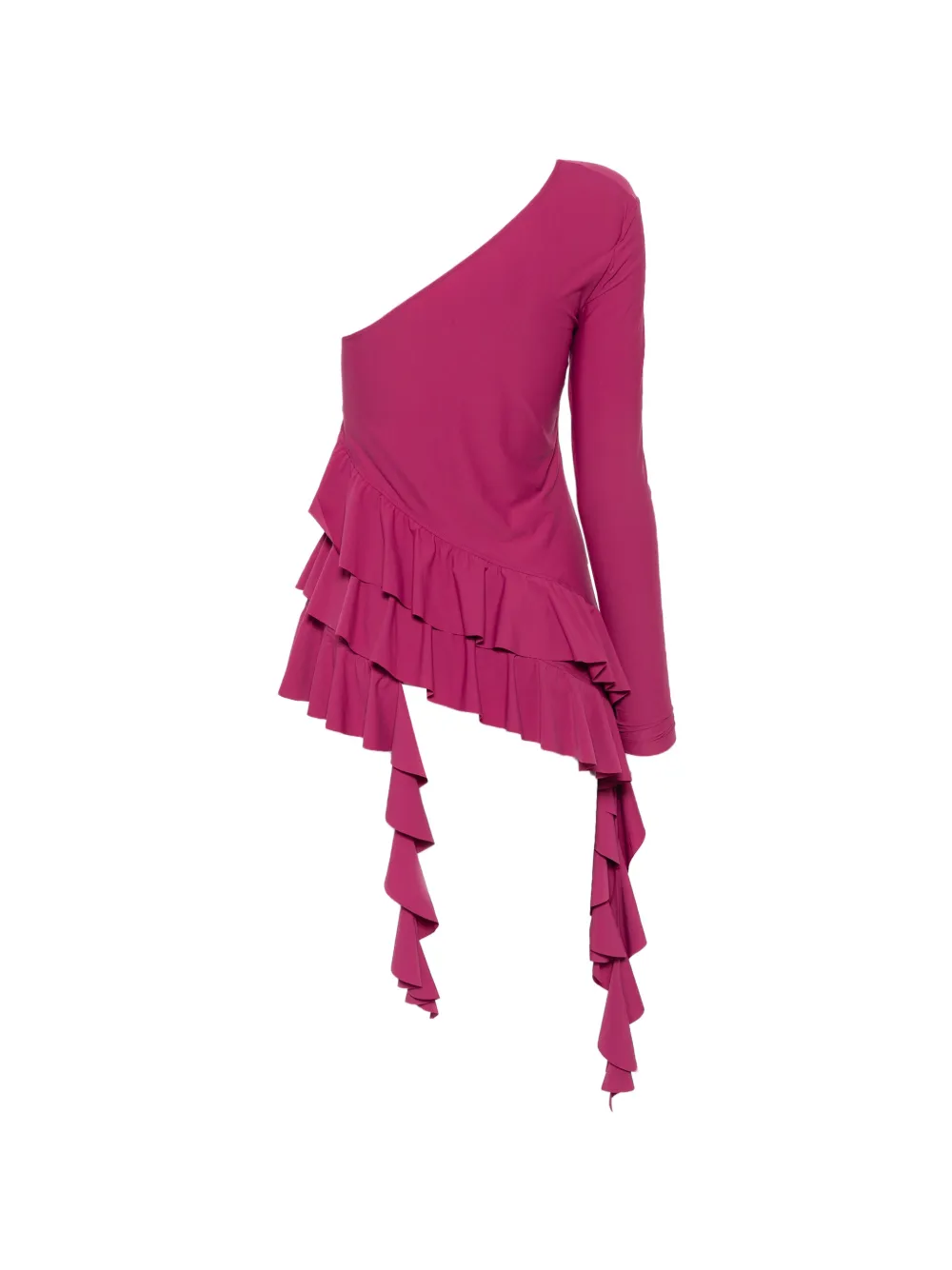 Love Moschino Asymmetrische top Paars