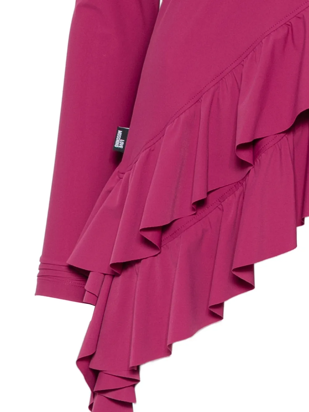 Love Moschino Asymmetrische top Paars