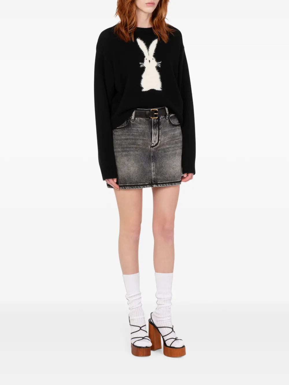Love Moschino Wollen trui Zwart