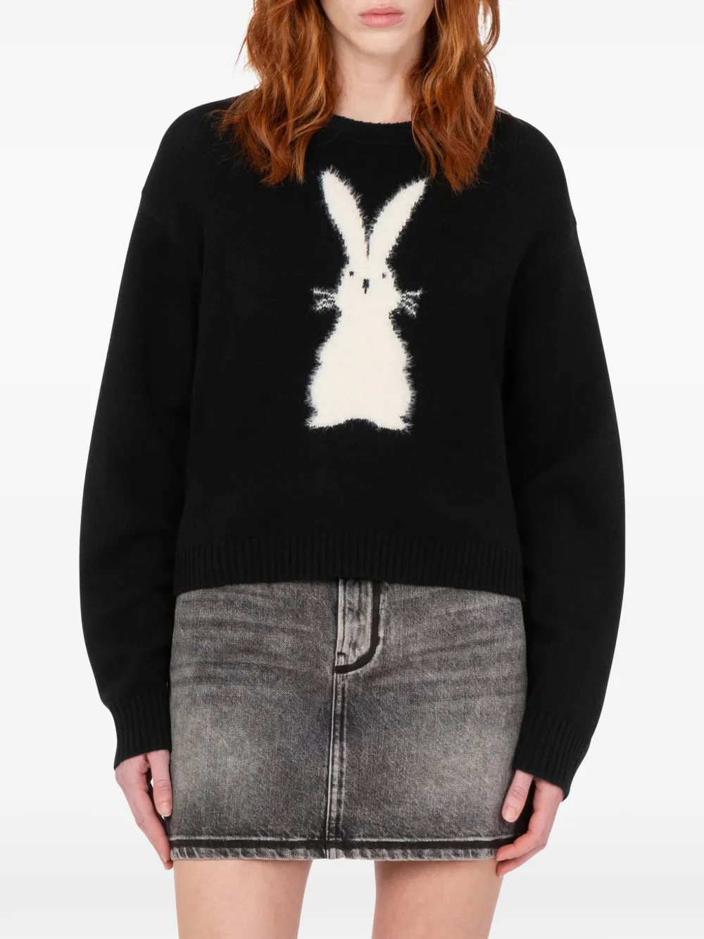 Love Moschino Wollen trui Zwart