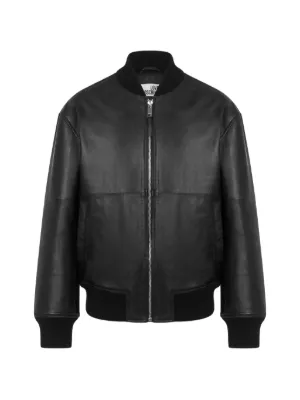 AllSaints スエード ボンバージャケット | ブラック | FARFETCH JP
