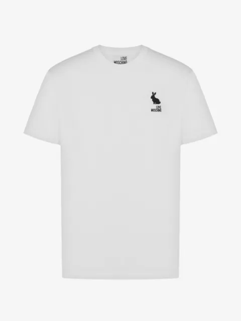 Love Moschino printed cotton jersey T-shirt
