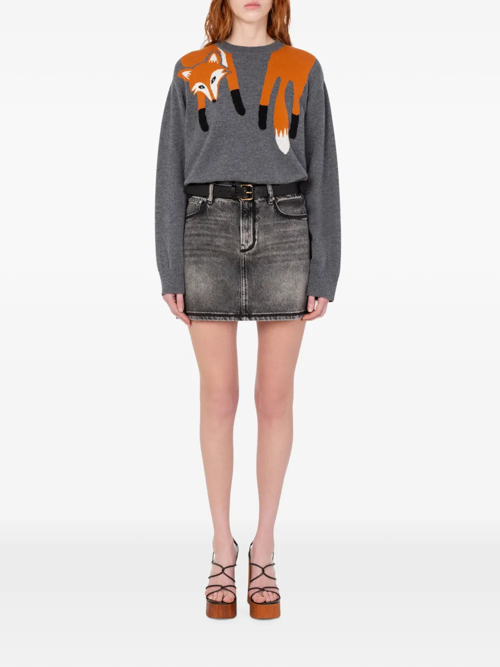 Love Moschino Wollen trui Grijs