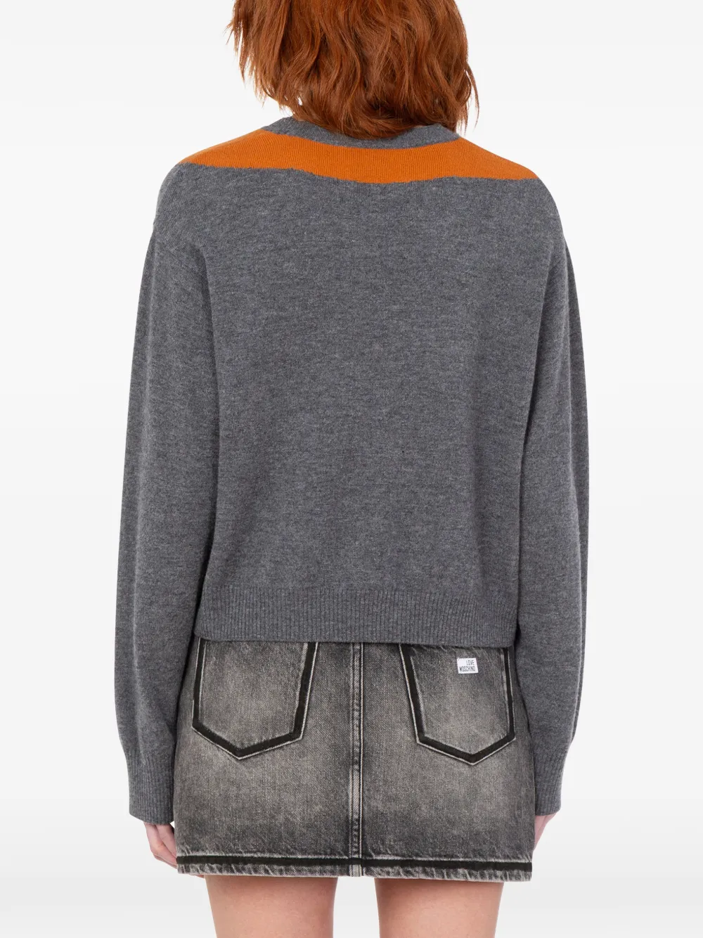 Love Moschino Wollen trui Grijs