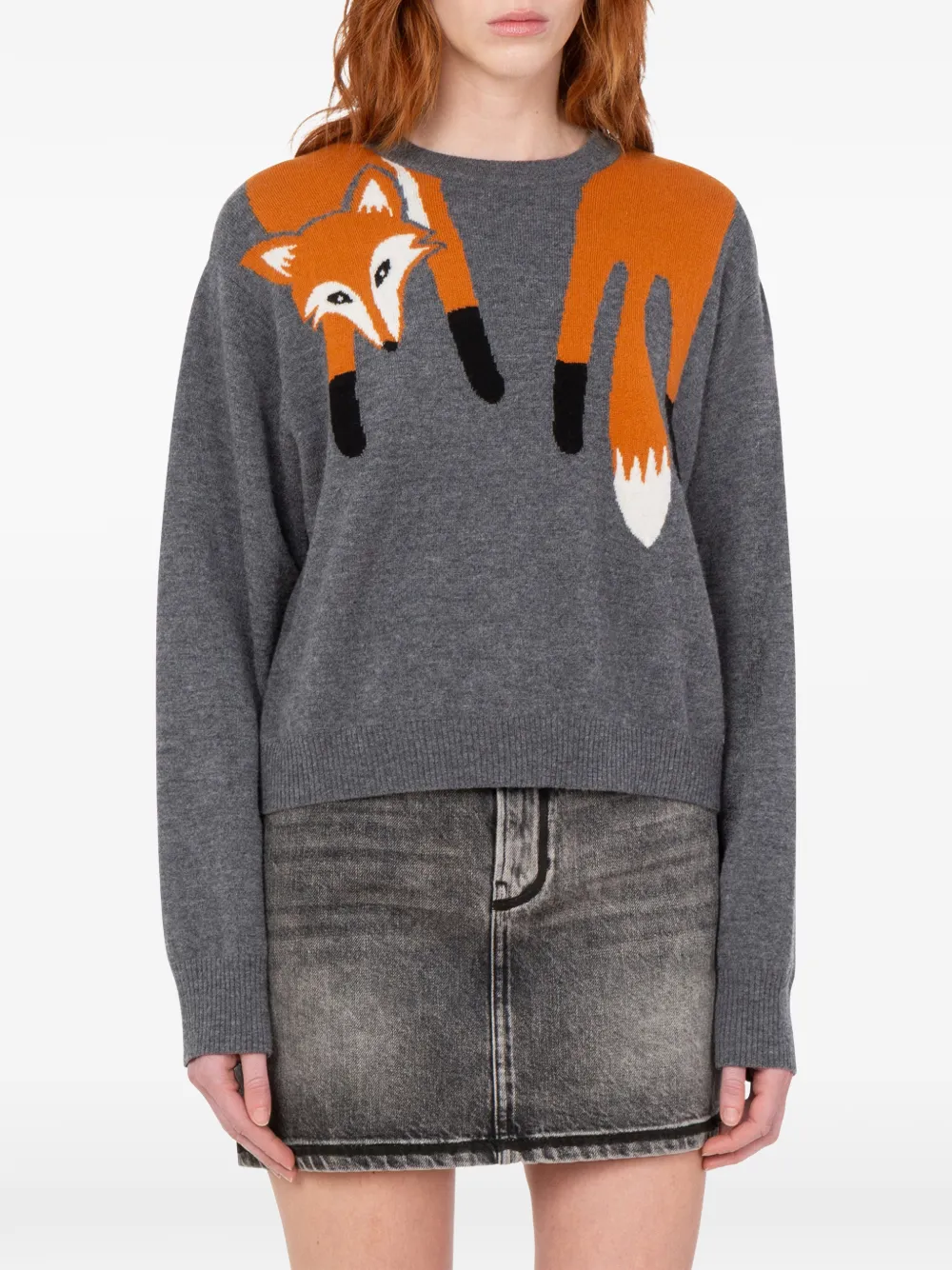 Love Moschino Wollen trui Grijs