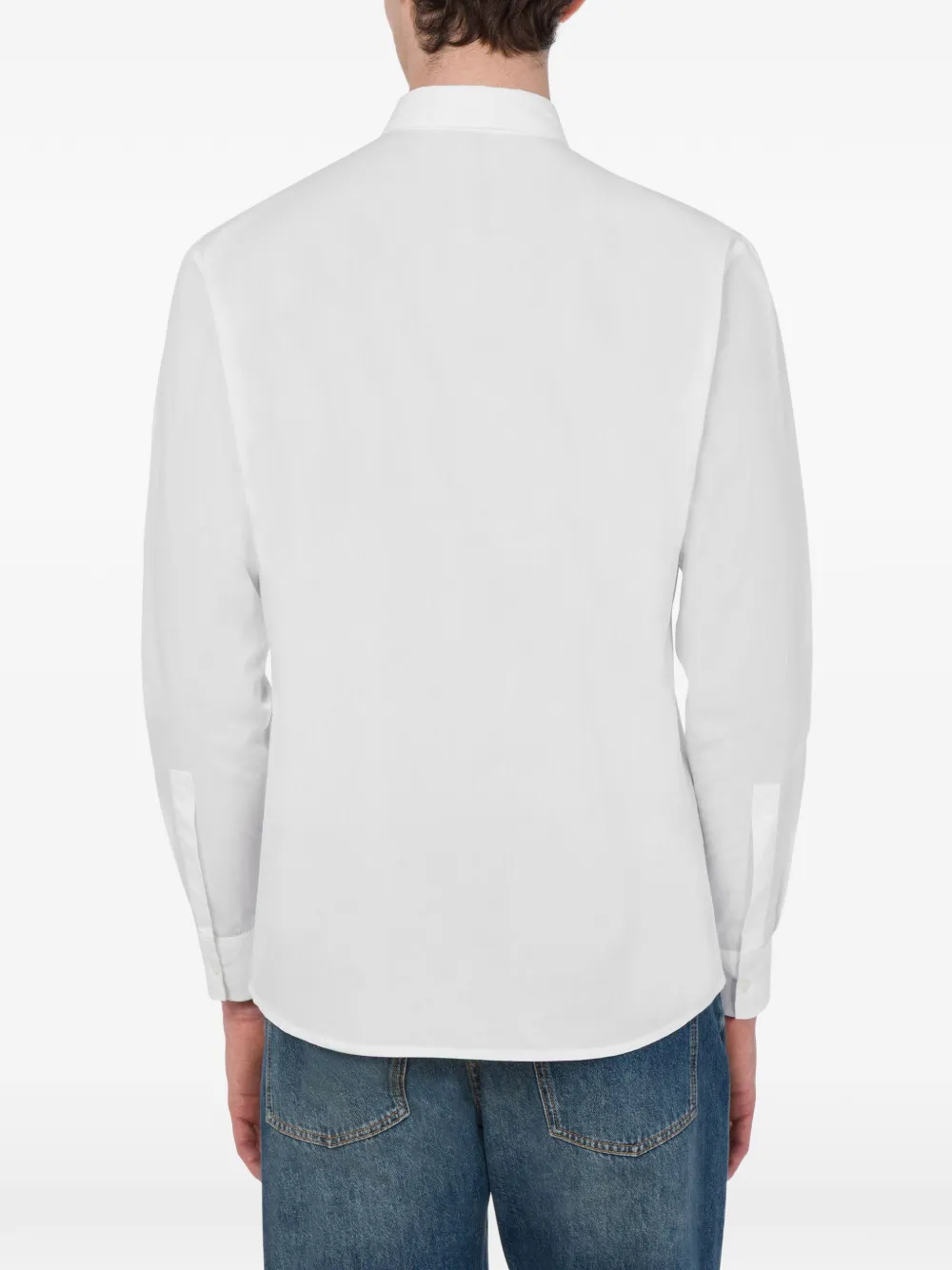 Love Moschino Overhemd met borstzak Wit