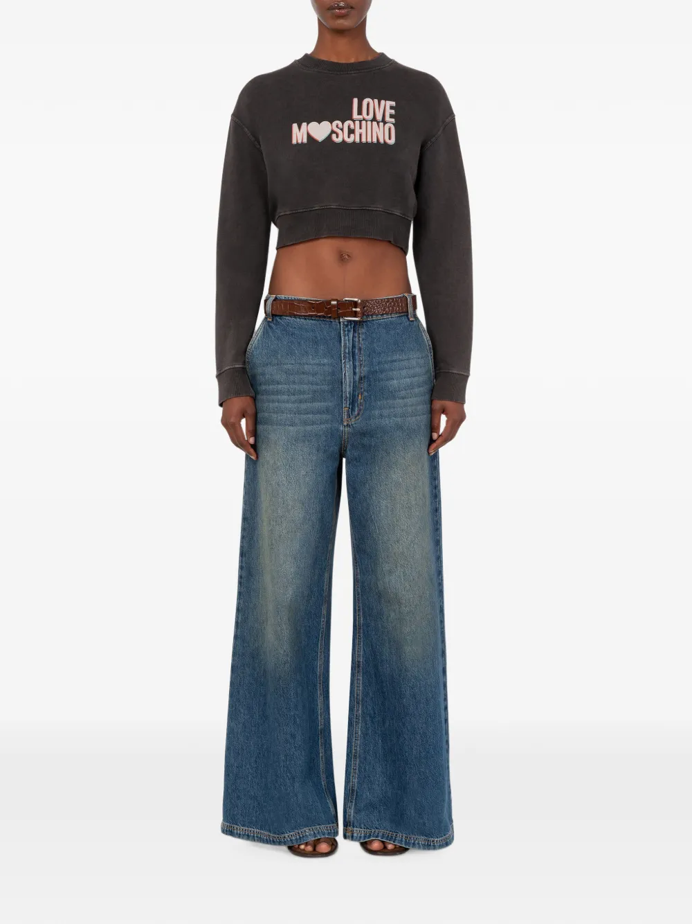 Love Moschino Denim broek Blauw