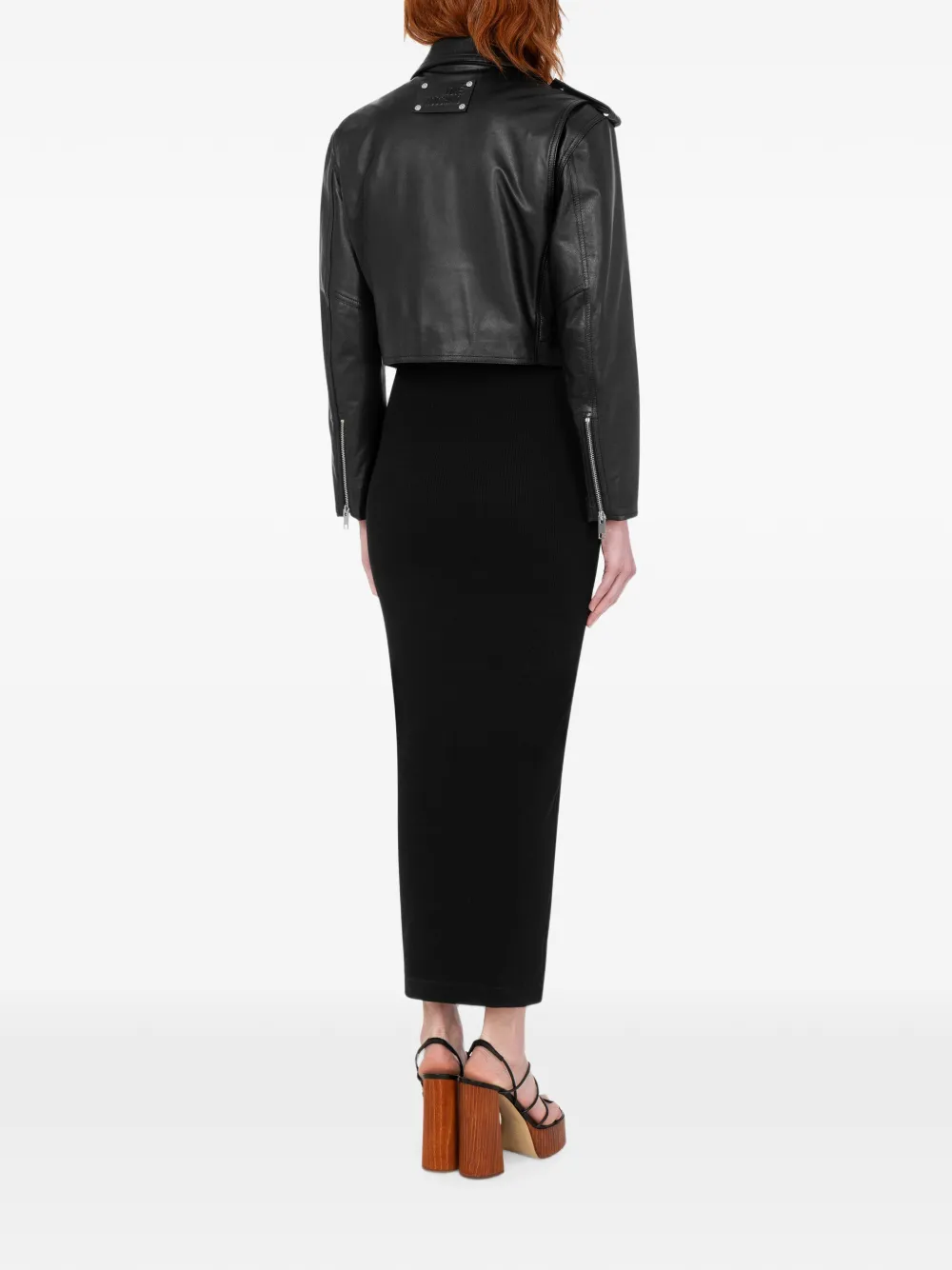 Love Moschino Cropped jack Zwart