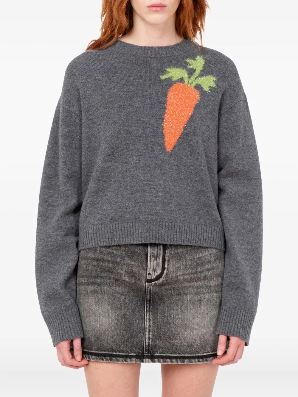 Love Moschino Wollen trui Grijs