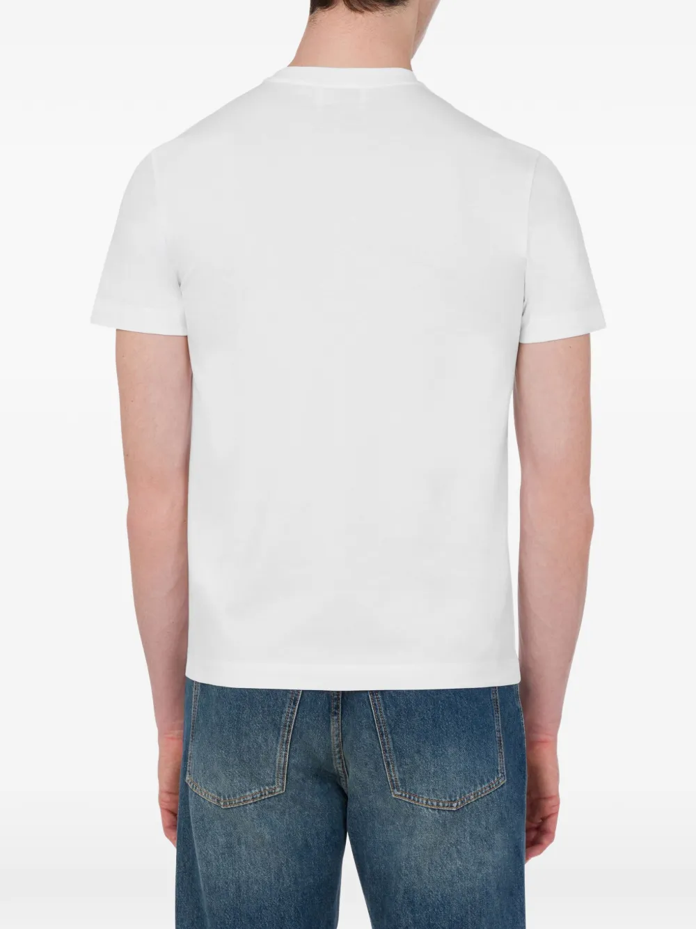 Love Moschino T-shirt met grafische print Wit