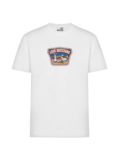 Love Moschino graphic-print T-shirt