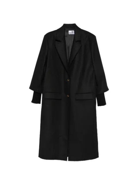 Love Moschino layered-cuff button-up coat