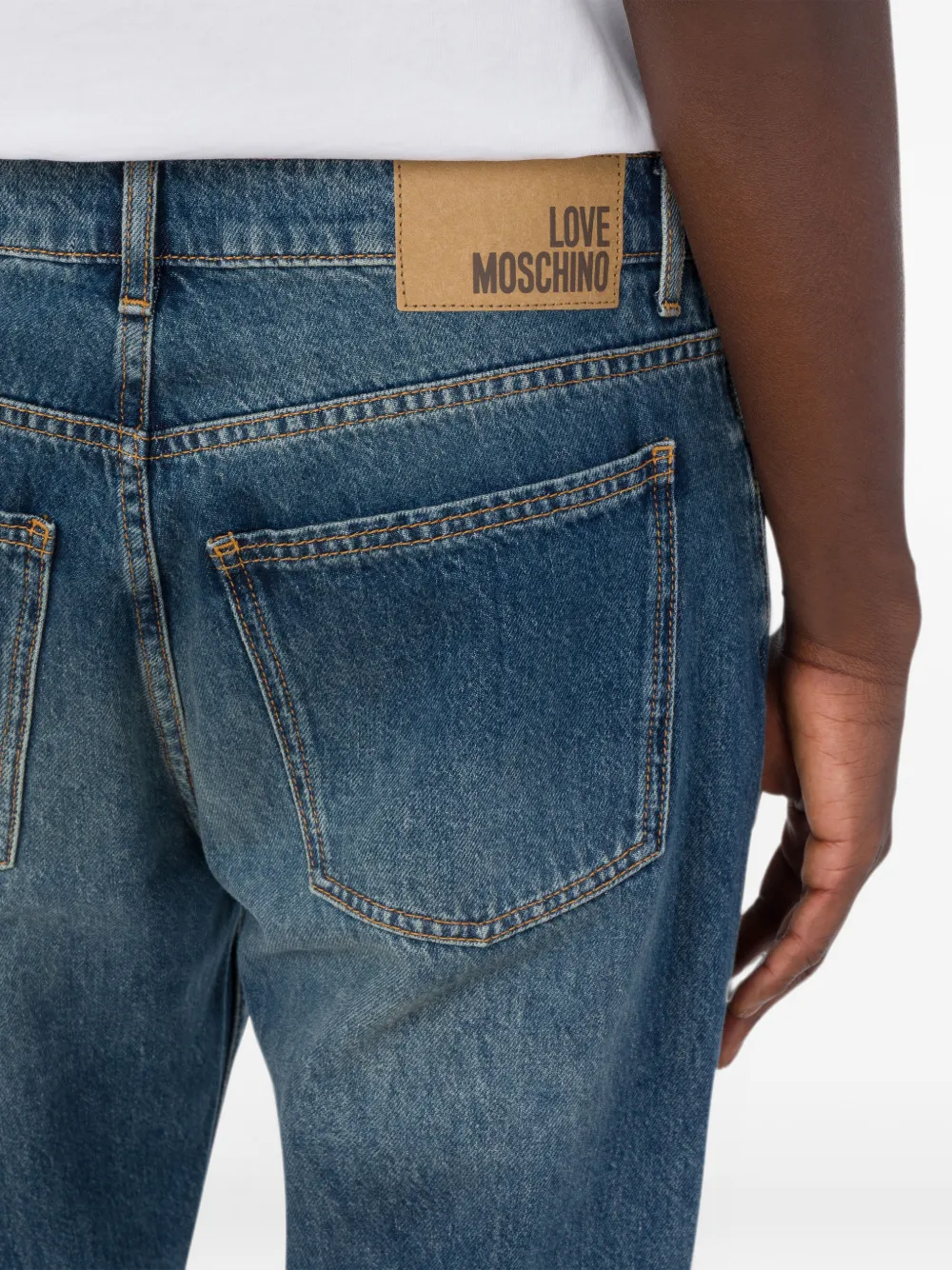 Love Moschino Denim broek Blauw