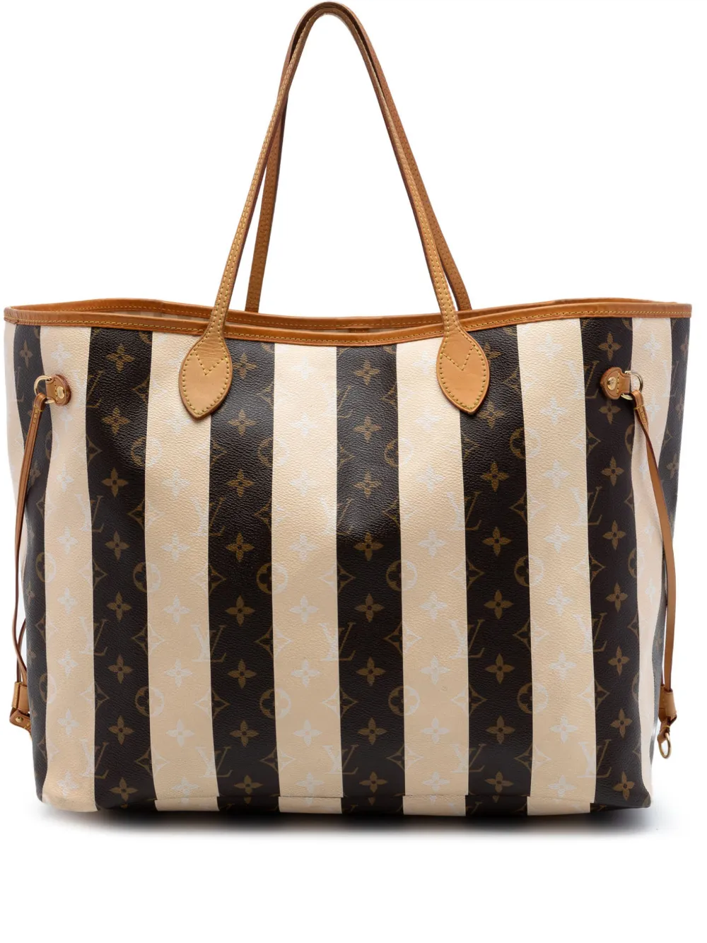 Louis Vuitton Pre-Owned 2011 Monogram Rayures Neverfull GM tote bag - Brown
