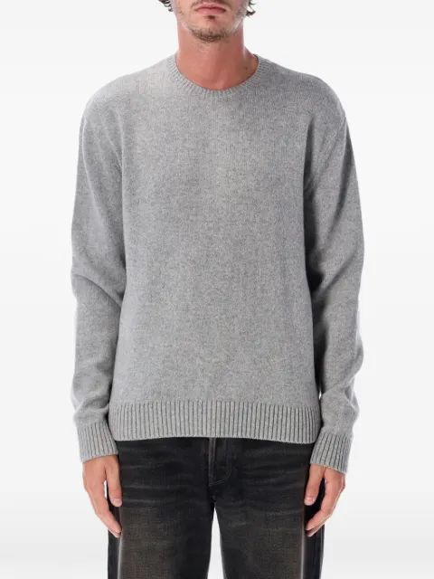 colorful standard crew-neck ribbed-trim sweater
