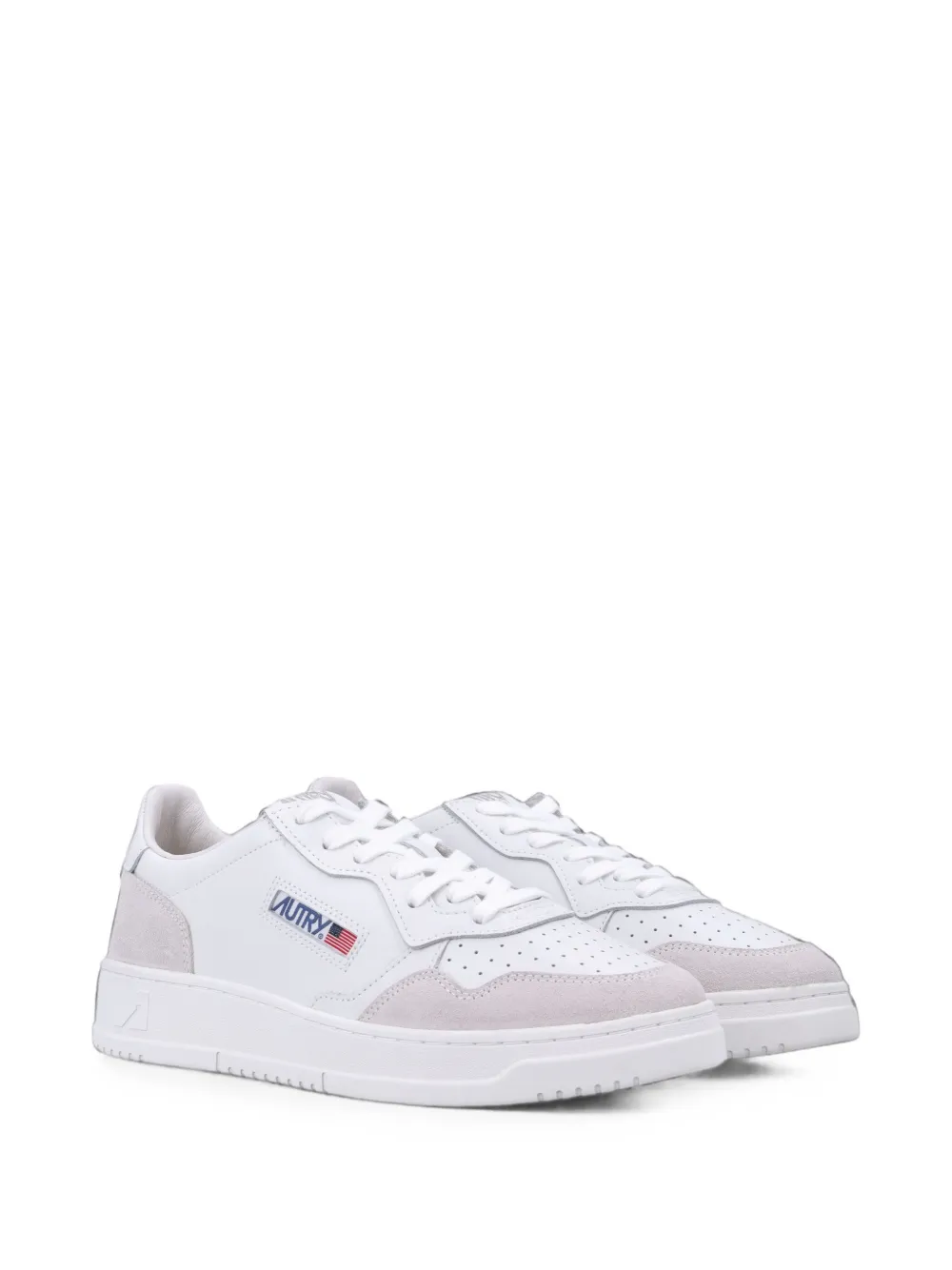 Autry Medalist panelled sneakers Wit