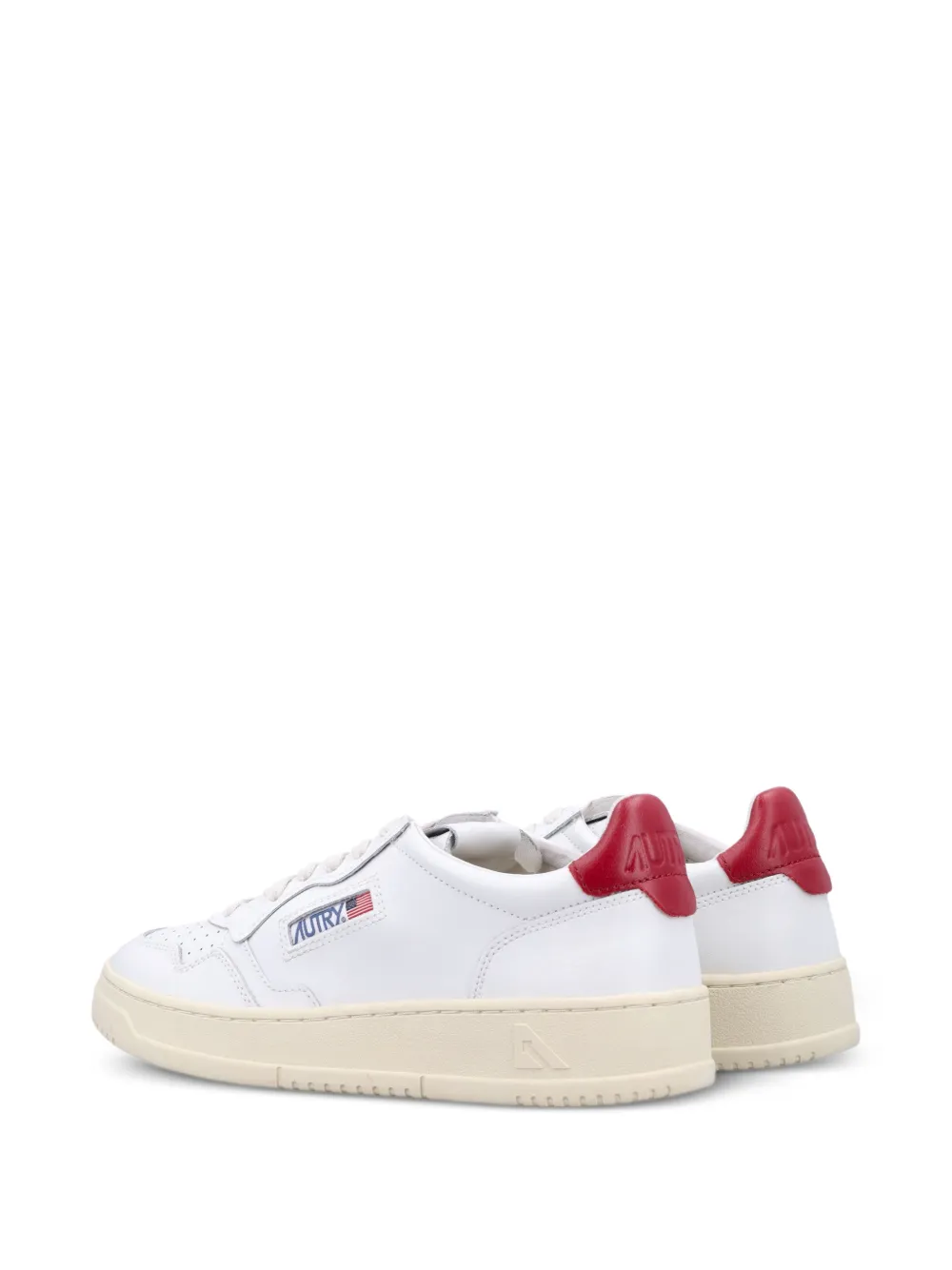 Autry Medalist low-top leren sneakers Wit
