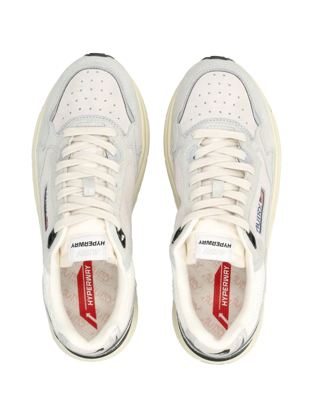 Autry Hyperway panelled sneakers Grijs