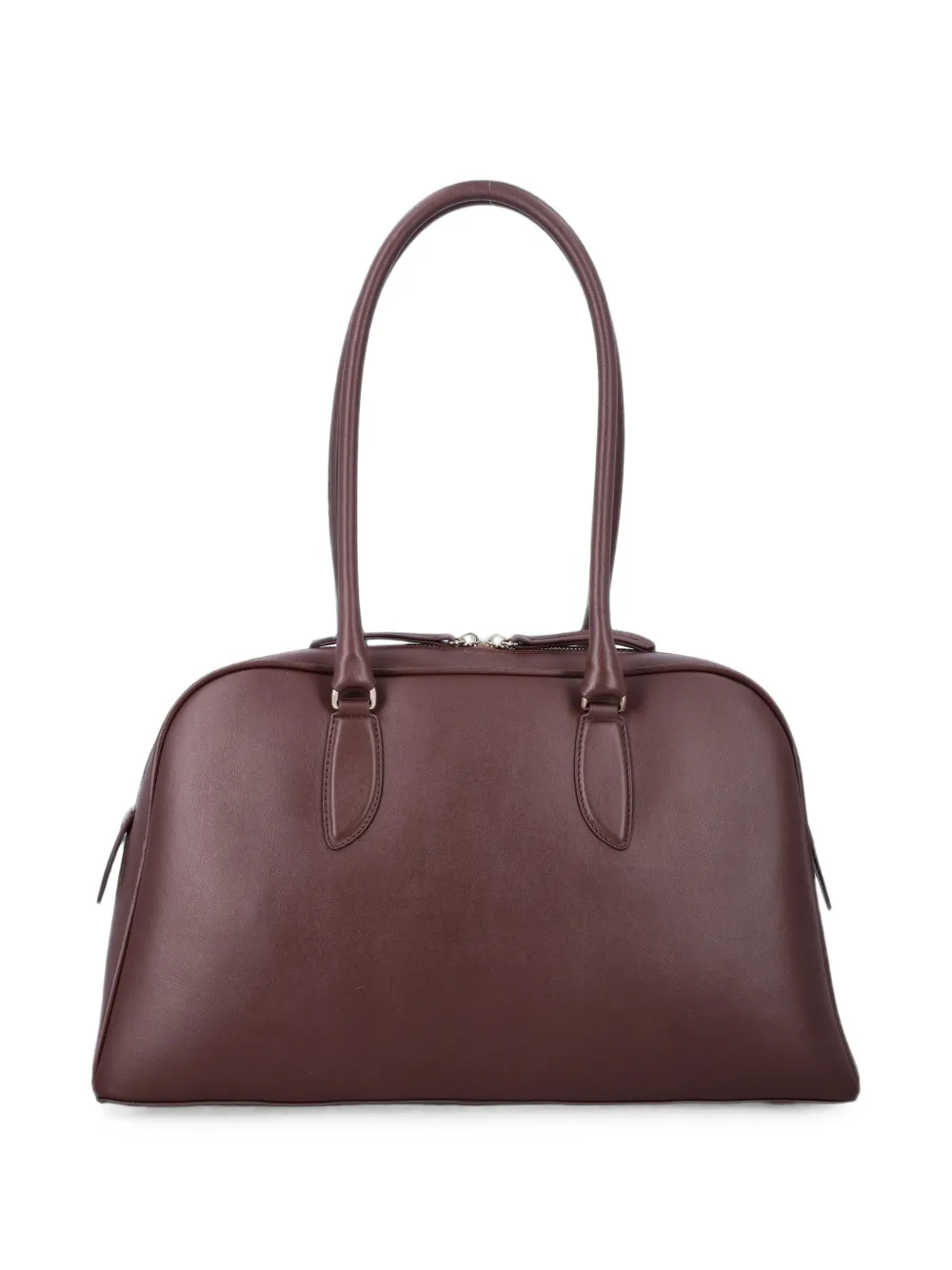A.P.C. Paloma leren shopper met logo-print Rood
