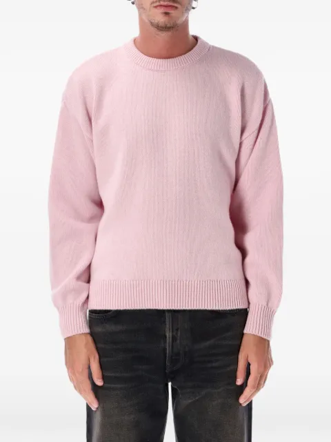colorful standard crew-neck wool sweater