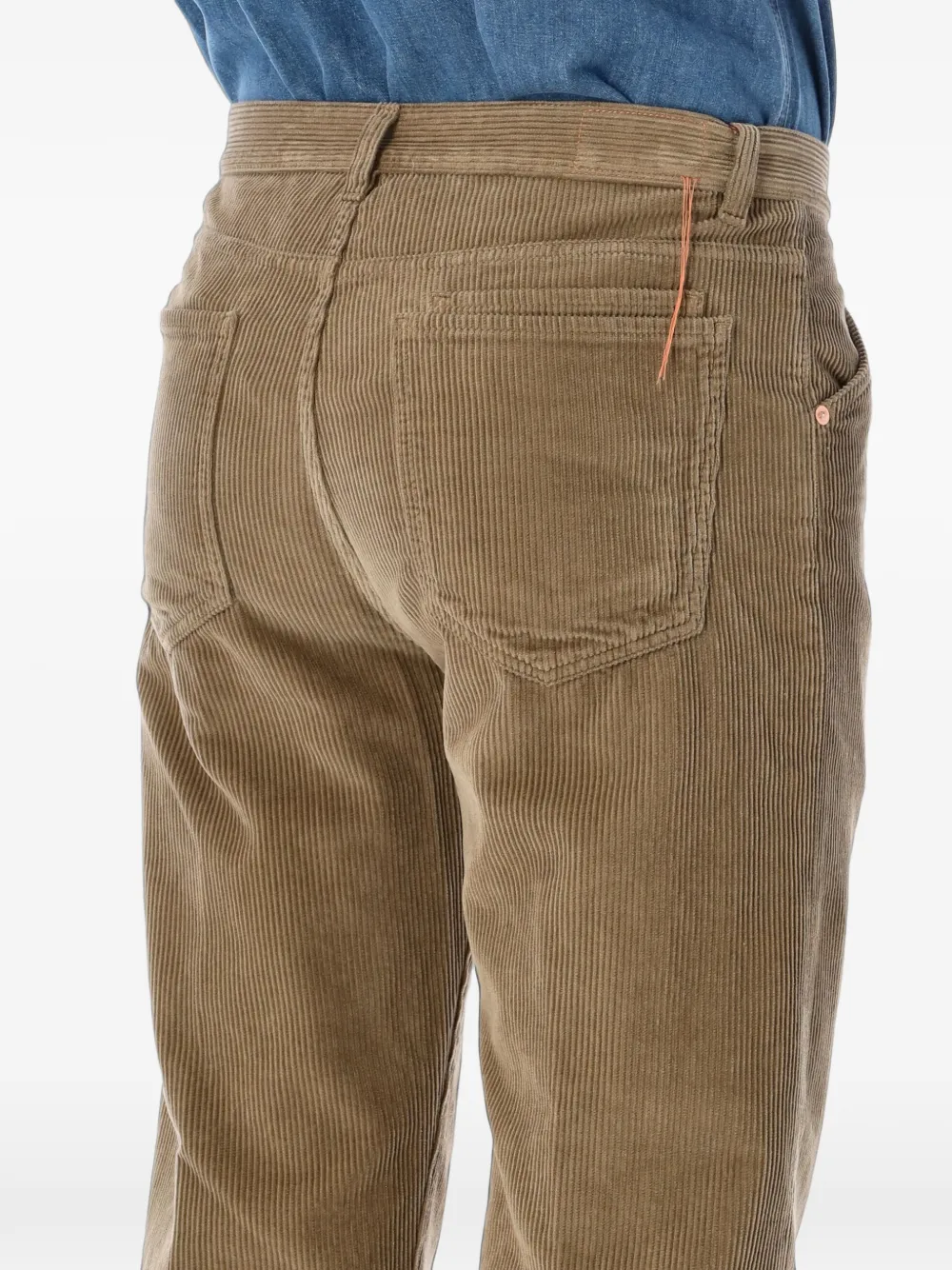 Fortela McQueen ribfluwelen broek Bruin