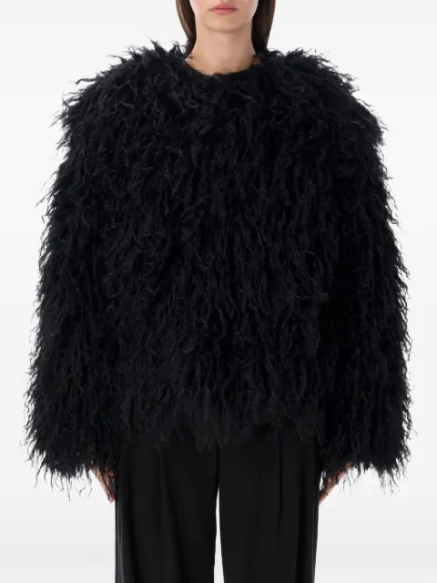 Goldbergh Yua shaggy-texture coat