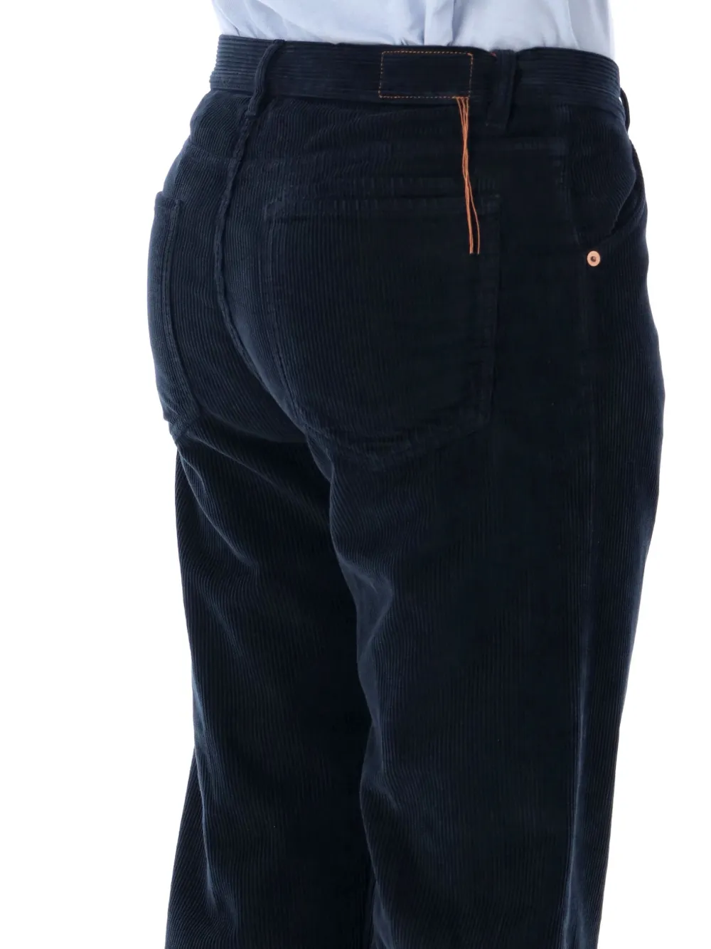 Fortela McQueen ribfluwelen broek Blauw