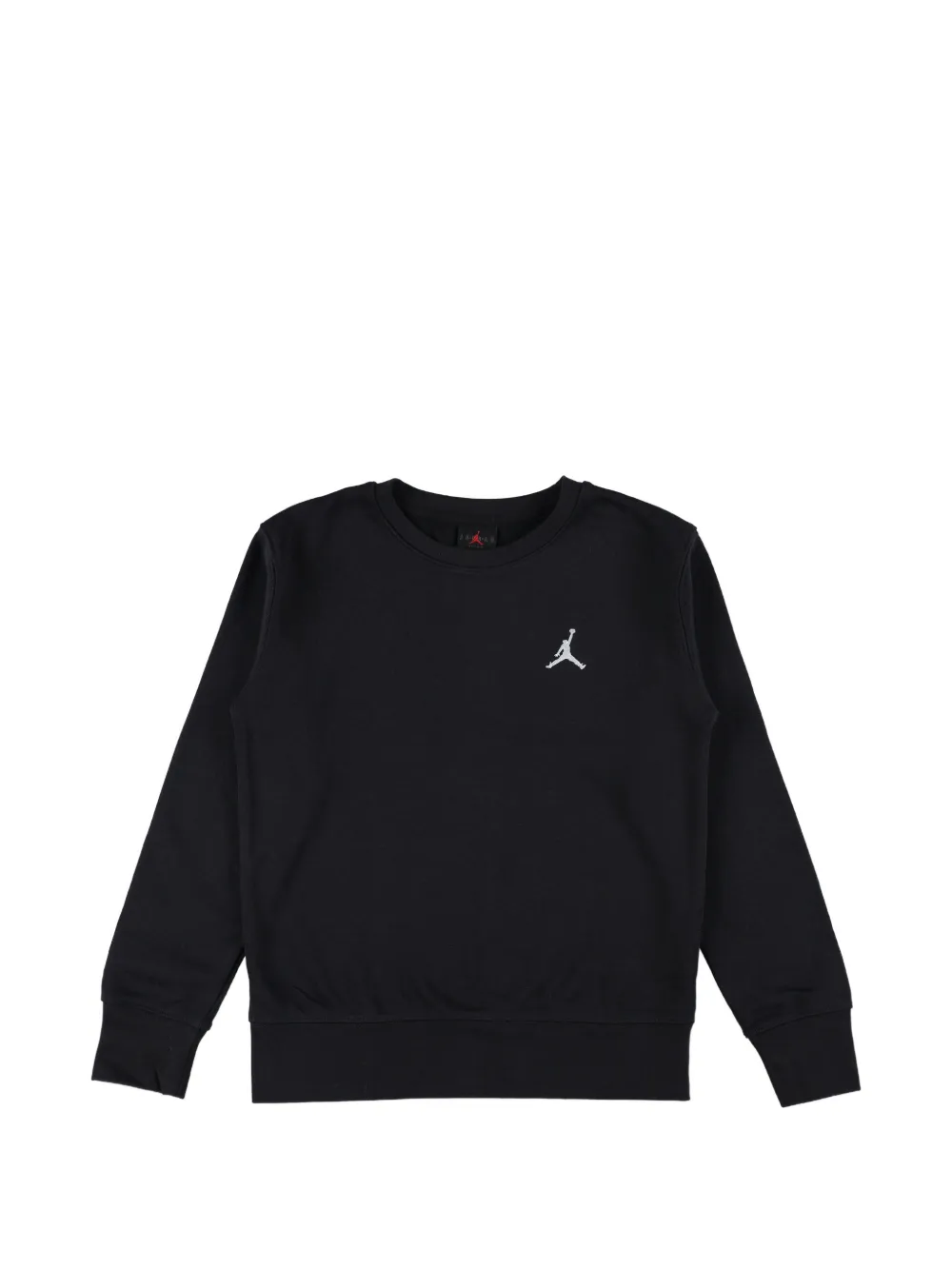 Jordan Kids Brooklyn Jump embroidered sweatshirt Zwart