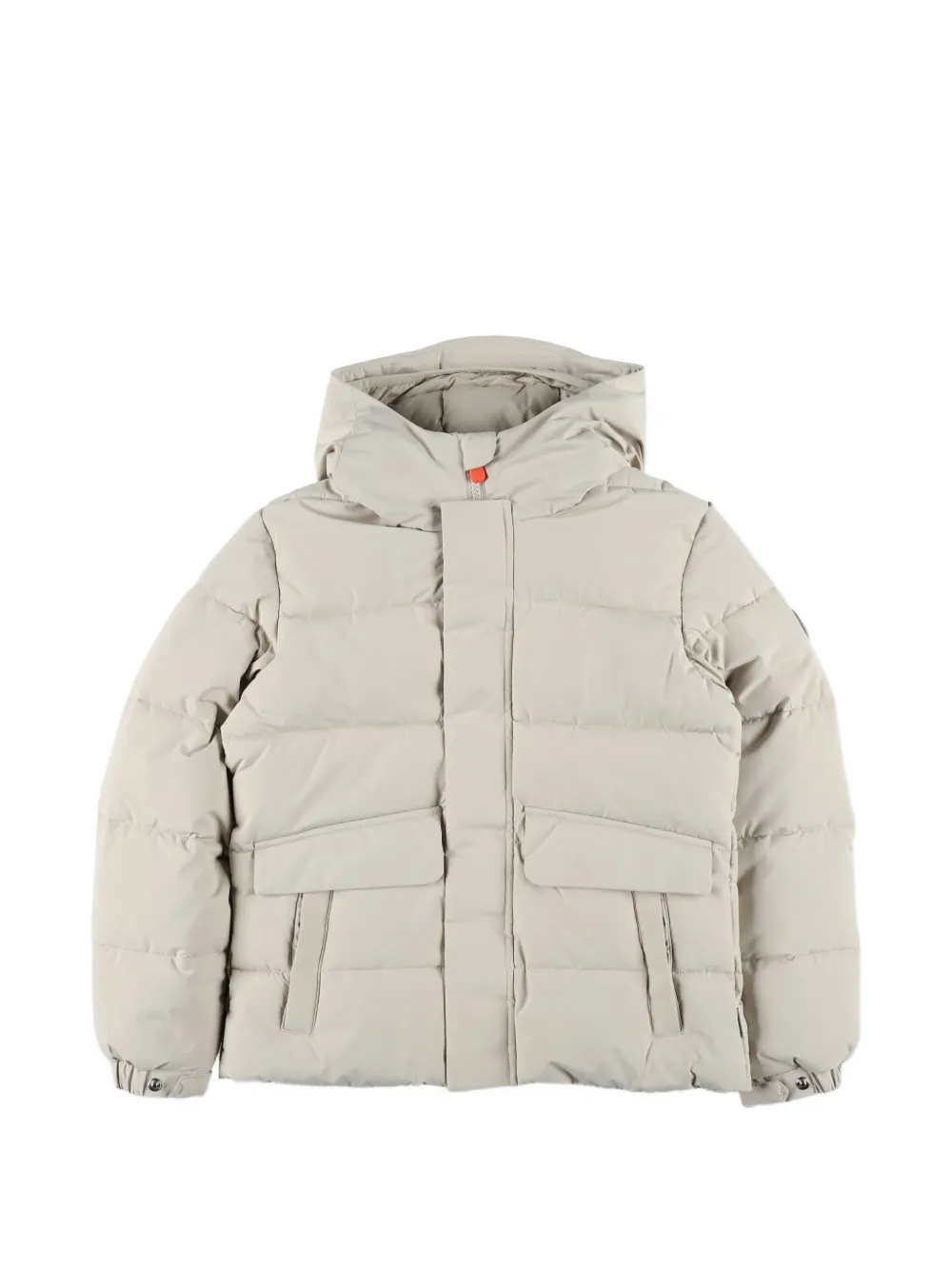 Save The Duck Jose hooded padded jacket Beige