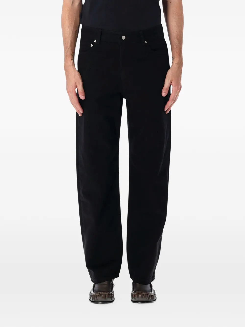 DUNST straight-leg jeans - Nero