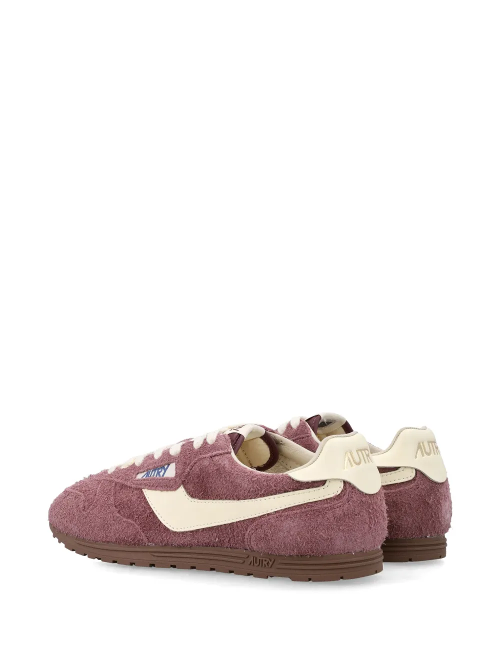 Autry Windspin logo-patch sneakers Rood