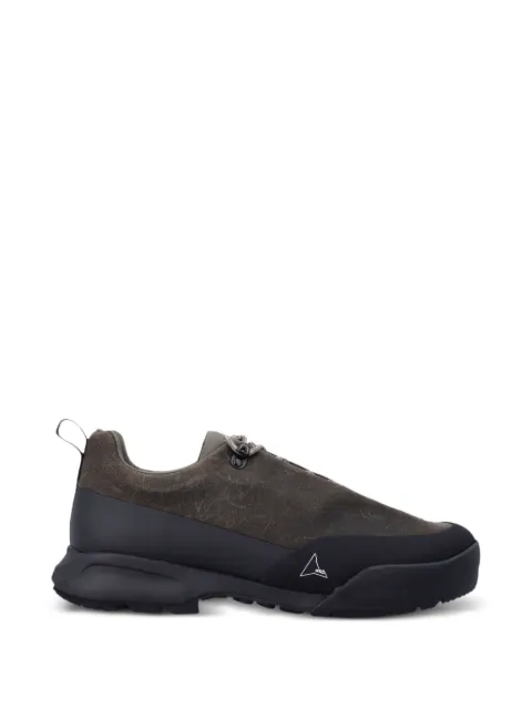 ROA Cingino leather panelled sneakers