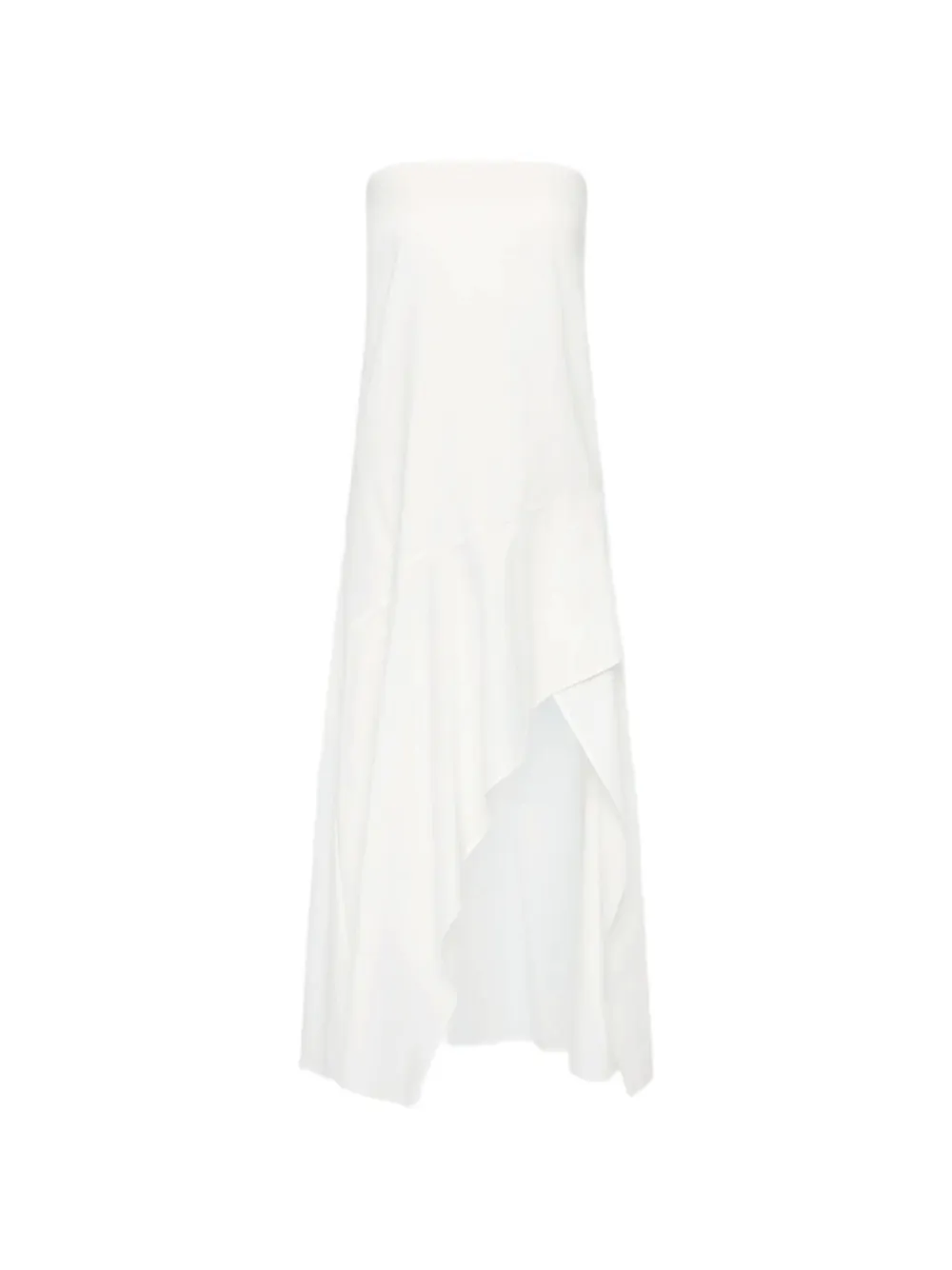 St. Agni Oxford asymmetric dress - Weiß