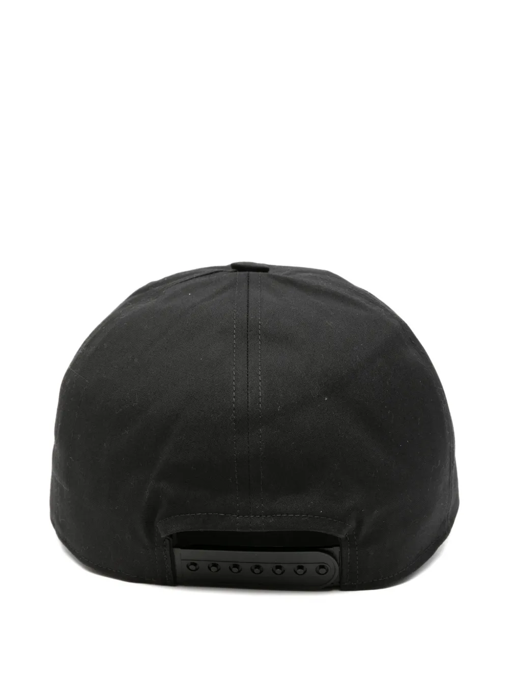 Rick Owens DRKSHDW Honkbalpet met geborduurd logo Zwart