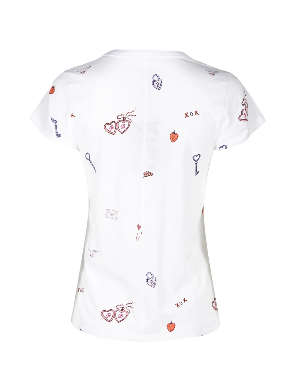 Rag & Bone Graphic-print T-shirt In White