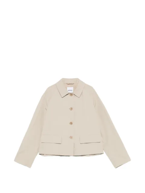 ASPESI raglan-sleeve button-up jacket