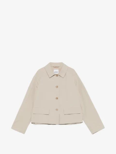 ASPESI raglan-sleeve button-up jacket